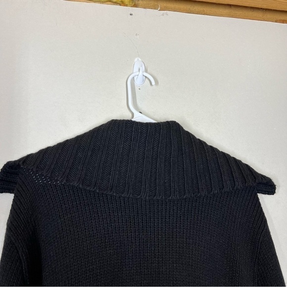 Bryn Walker Wool Blend Thick Chunky Knit Cardigan Size Medium - Picture 9 of 13